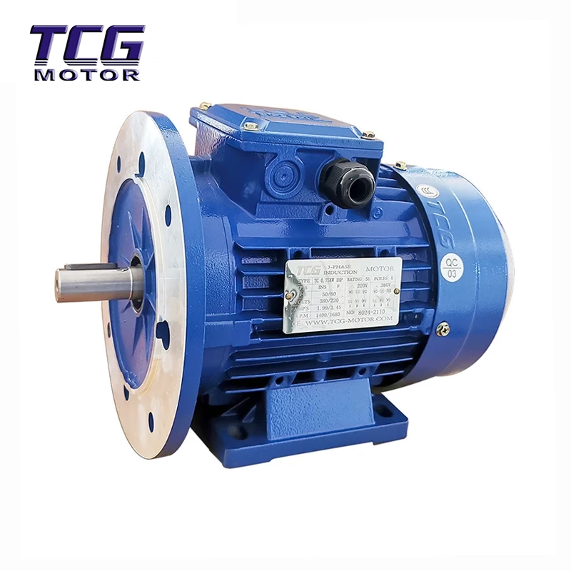 Aluminiumshusmotor B35 fodmonteret