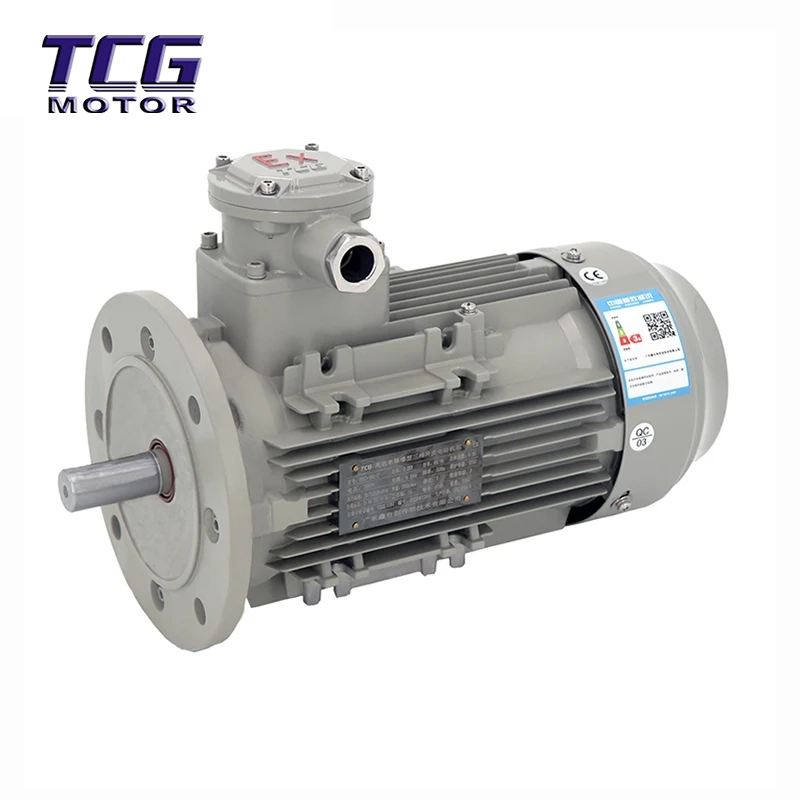 Ex d IIC T4 Eksplosionssikker motor B5 Flangemonteret